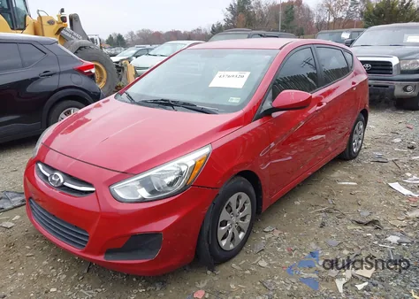 2016 Hyundai Accent Se из США, поврежденный, VIN KMHCT5AE6GU237103